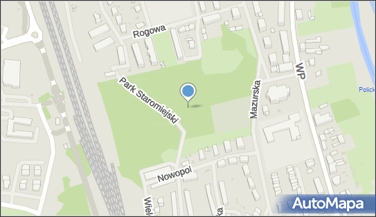 Park Staromiejski, Park Staromiejski, Police - Park, Ogród