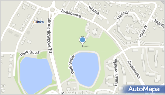 Park Suble, Park Suble, Tychy - Park, Ogród