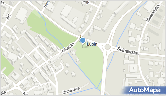 Skwer im. J.Wyżykowskiego, Mieszka I 20, Lubin 59-300 - Park, Ogród