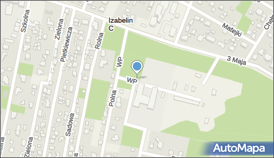 1 miejsce, Polna 1, Hornówek 05-080 - Parking dla niepełnosprawnych