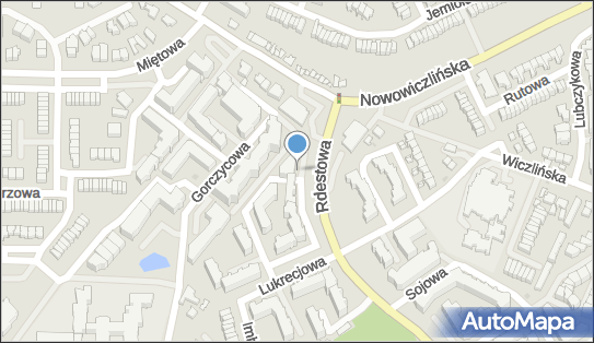1 miejsce, Rdestowa 4, Gdynia 81-577 - Parking dla niepełnosprawnych