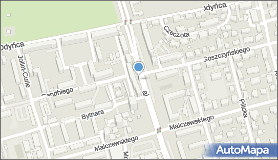 1 miejsce, al. Niepodległości 107_109, Mokotów - Parking dla niepełnosprawnych