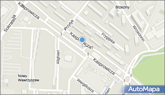 1 miejsce, Kasprowicza 72/Metro, Bielany - Parking dla niepełnosprawnych