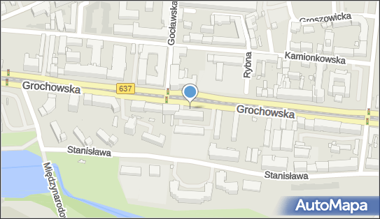1 miejsce, Grochowska 309/317, Praga-Południe - Parking dla niepełnosprawnych