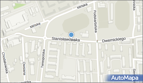 1 miejsce, Stanisławowska 7, Praga-Południe - Parking dla niepełnosprawnych