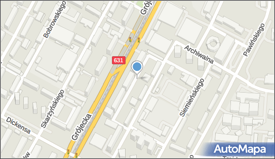 1 miejsce, Skorochód-Majewskiego Walentego 8, Warszawa 02-104 - Parking dla niepełnosprawnych