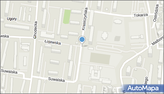 1 miejsce, Krasiczyńska 5B, Warszawa 03-379 - Parking dla niepełnosprawnych