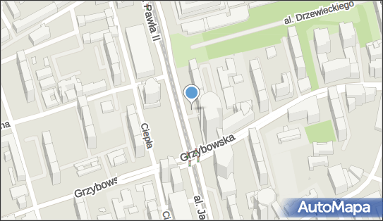 1 miejsce, al. Jana Pawła II 26, Śródmieście - Parking dla niepełnosprawnych