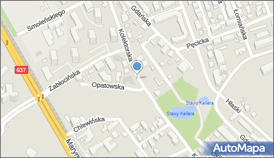 1 miejsce, Opatowska 2, Warszawa 01-696 - Parking dla niepełnosprawnych