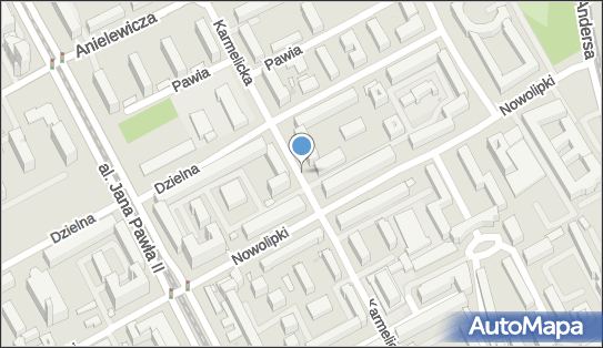 1 miejsce, Karmelicka 10, Warszawa 00-163 - Parking dla niepełnosprawnych