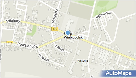 1 miejsce, Powstańców 32, Książ Wielkopolski 63-130 - Parking dla niepełnosprawnych