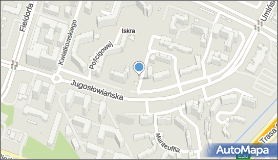 1 miejsce, Aleja Kazimierza Kumanieckiego, Warszawa 03-988 - Parking dla niepełnosprawnych