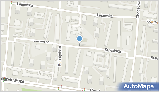 1 miejsce, Suwalska, Warszawa 03-252 - Parking dla niepełnosprawnych