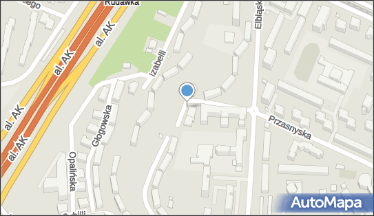 1 miejsce, Dolnośląska, Warszawa 01-736 - Parking dla niepełnosprawnych