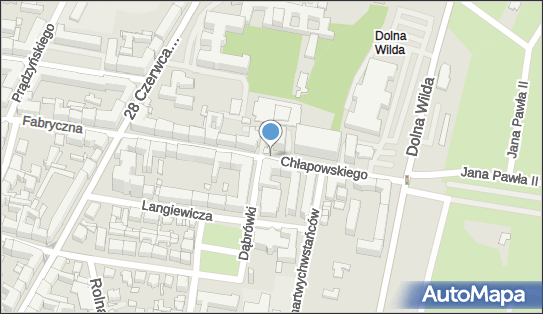1 miejsce, gen. Dezyderego Chłapowskiego, Poznań 61-503 - Parking dla niepełnosprawnych