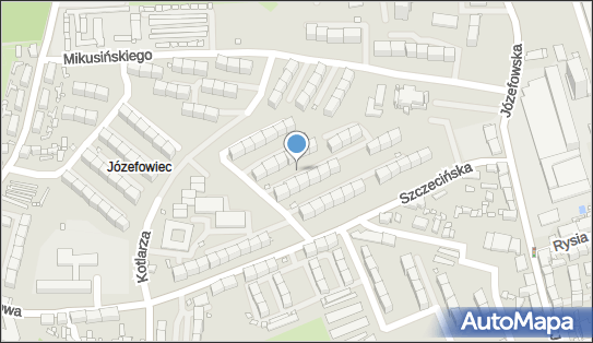 1 miejsce, Nowowiejskiego, Katowice 40-139 - Parking dla niepełnosprawnych