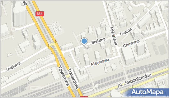 1 miejsce, Srebrna 9, Warszawa 00-810 - Parking dla niepełnosprawnych