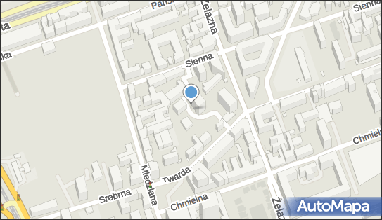 1 miejsce, Twarda 56A, Warszawa 00-818 - Parking dla niepełnosprawnych