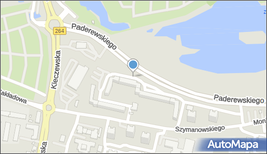 1 miejsce, Feliksa Nowowiejskiego, Konin 62-500 - Parking dla niepełnosprawnych