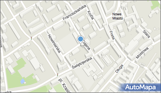 1 miejsce, Ciasna 5, Warszawa 00-232 - Parking dla niepełnosprawnych