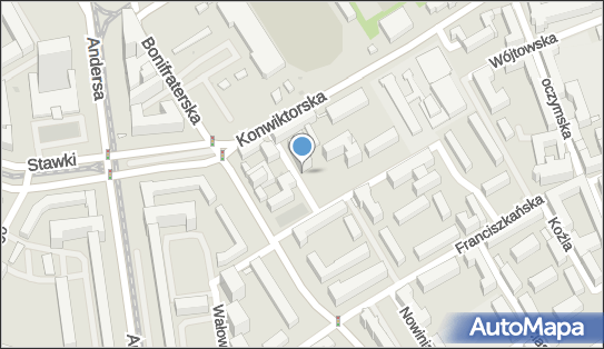 1 miejsce, Dolańskiego Włodzimierza 2, Warszawa 00-215 - Parking dla niepełnosprawnych