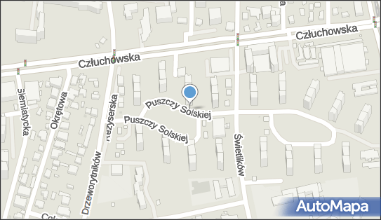 1 miejsce, Puszczy Solskiej 4, Warszawa 01-390 - Parking dla niepełnosprawnych