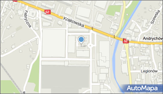 1 miejsce, Krakowska 83i, Andrychów - Parking dla niepełnosprawnych
