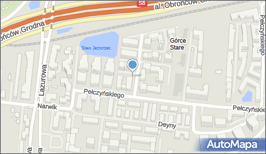 1 miejsce, Pełczyńskiego Tadeusza, gen. 30A, Warszawa 01-471 - Parking dla niepełnosprawnych