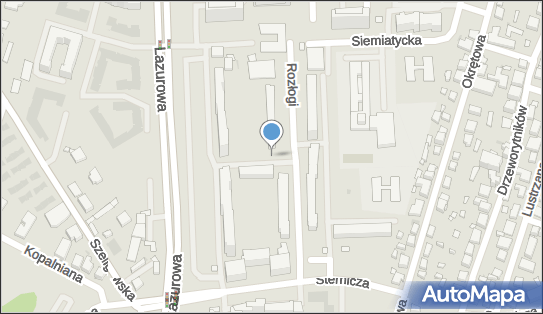 1 stanowisko, Rozłogi 5, Warszawa 01-310 - Parking dla niepełnosprawnych