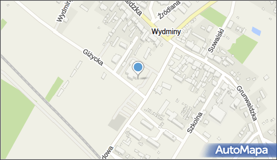 1 stanowisko, Rynek 1, Wydminy 11-510 - Parking dla niepełnosprawnych