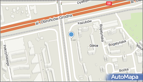 1 stanowisko, Kazubów 8, Warszawa 01-466 - Parking dla niepełnosprawnych