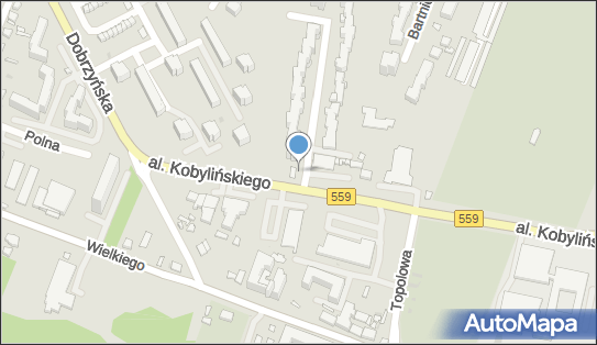 1 stanowisko, Skłodowskiej-Curie Marii 1A, Płock 09-400 - Parking dla niepełnosprawnych