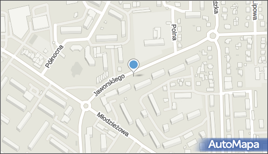 1, Jaworskiego Romualda, ks. 6, Płońsk 09-100 - Parking dla niepełnosprawnych
