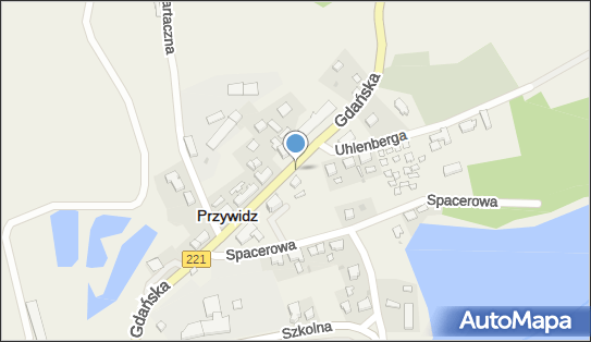 1, Gdańska 5, Przywidz 83-047 - Parking dla niepełnosprawnych