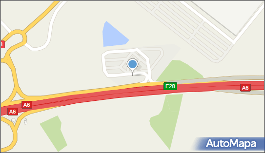 2 miejsca - Lotos, Kołbaskowo 150, Kołbaskowo 72-001 - Parking dla niepełnosprawnych