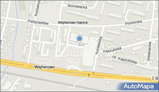 2 miejsca, Pomorska 47, Wejherowo 84-200 - Parking dla niepełnosprawnych