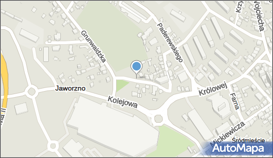 2 miejsca, Grunwaldzka 100, Jaworzno 43-600 - Parking dla niepełnosprawnych