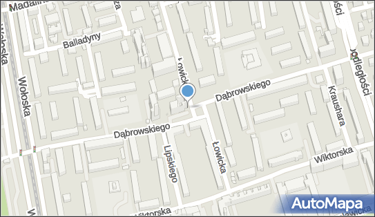 2 miejsca, Dąbrowskiego rej. Fowicka 19, Mokotów - Parking dla niepełnosprawnych