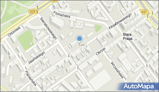 2 miejsca, Kłopotowskiego 15, Praga-Północ - Parking dla niepełnosprawnych