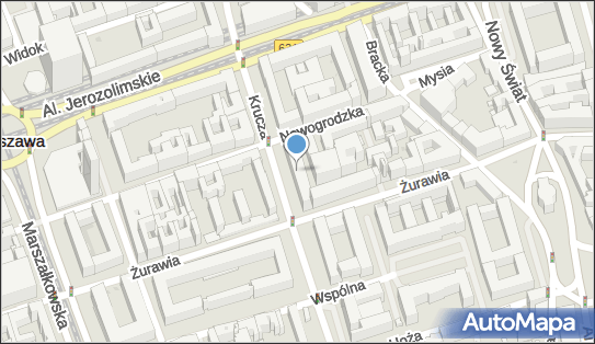 2 miejsca, Krucza 38/42, Śródmieście - Parking dla niepełnosprawnych