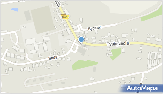2 miejsca, DW534, DW543, Tysiąclecia 10, Radzyń Chełmiński 87-220 - Parking dla niepełnosprawnych