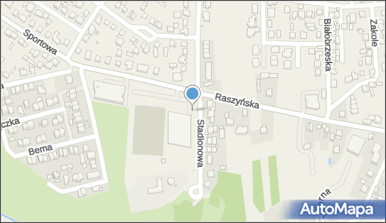 2 miejsca, Stadionowa 30, Rybie 05-090 - Parking dla niepełnosprawnych