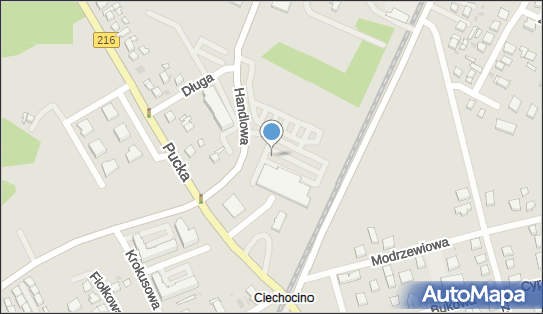 2 miejsca, Handlowa 2, Reda 84-240 - Parking dla niepełnosprawnych