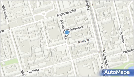 2 miejsca, Sandomierska, Warszawa 02-567 - Parking dla niepełnosprawnych