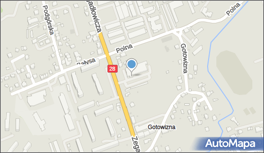 2 miejsca, Emila Zegadłowicza 23, Wadowice - Parking dla niepełnosprawnych