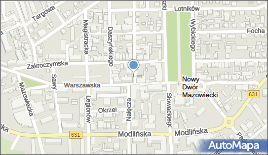 2 miejsca, Zakroczymska 3a, Nowy Dwór Mazowiecki 05-100 - Parking dla niepełnosprawnych