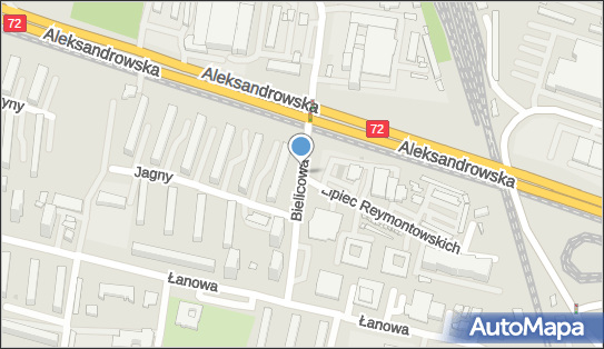 2 stanowiska, Aleksandrowska 10, Łódź 91-120 - Parking dla niepełnosprawnych
