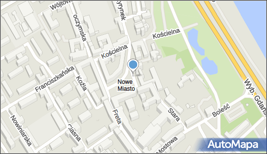 2 stanowiska, Rynek Nowego Miasta 2, Warszawa 00-229 - Parking dla niepełnosprawnych