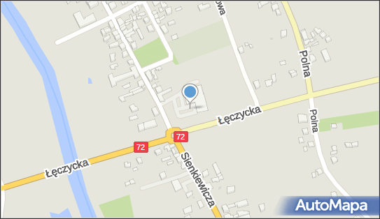 3 miejsca, bł. Bogumiła z Dobrowa 41, Uniejów 99-210 - Parking dla niepełnosprawnych