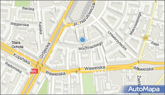 3 miejsca, Maurycego Mochnackiego, Warszawa 02-042 - Parking dla niepełnosprawnych